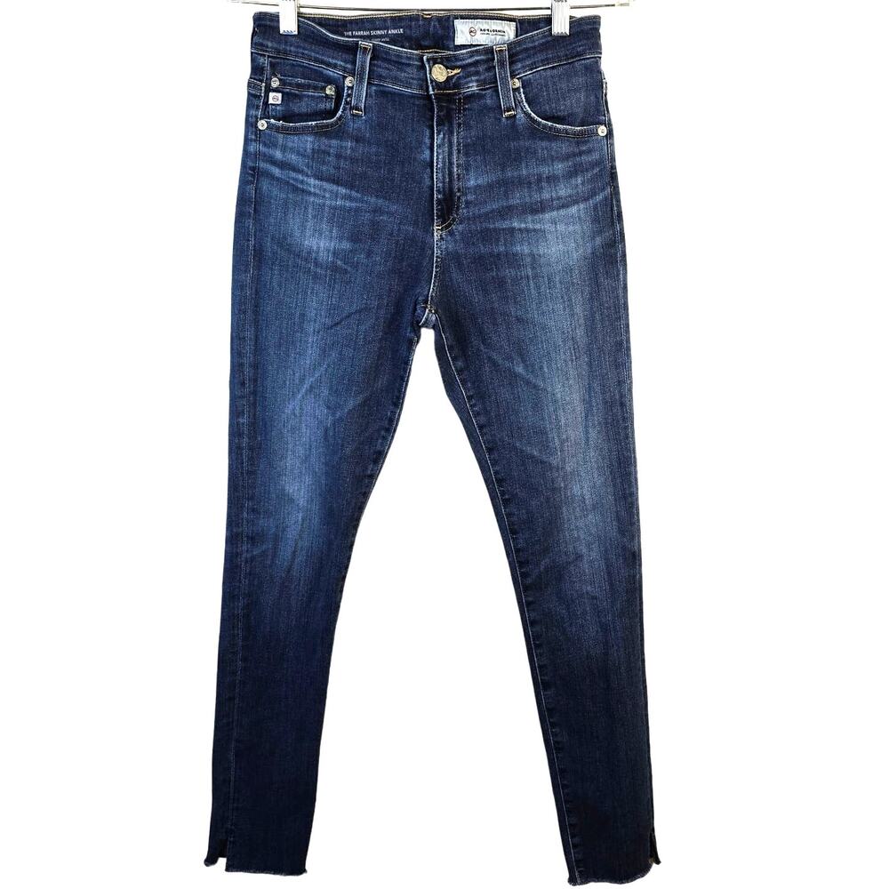 AG Adriano Goldschmied Jeans Women's 28R The Farrah High Rise Skinny Ankle Boho